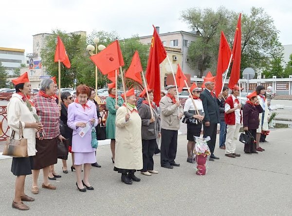 День Пионерии в столице Калмыкии