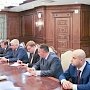 Владимир Колокольцев встретился с Председателем Государственного Великого Хурала Монголии Миеэгомбыном Энхболдом