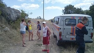 Спасатели эвакуировали девять туристов, заблудившихся в районе водопада «Джур-Джур»