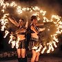 В Коктебеле состоялся второй фестиваль огненных театров «Крым Fire-fest»