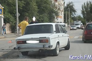 В Керчи на Свердлова произошло две аварии в одном месте