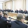 Владимир Колокольцев посетил ГУ МВД России по Новосибирской области