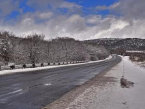 В Крыму движение на Ангарском и Грушевском перевалах осуществляется без задержек