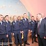 Владимир Константинов в Рязани встретился с курсантами-крымчанами Рязанского высшего военного воздушно-десантного командного училища имени генерала армии В. Ф. Маргелова