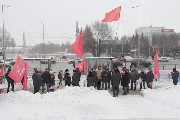 В Самаре состоялась акция, посвященная 138-й годовщине от момента рождения И.В. Сталина