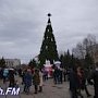 В Аршинцево зажгли огни на новогодней елке