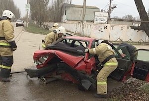 В Феодосии столкнулись Приора и Ауди: четверо потерпевших