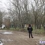 В Керчи полиция оцепила парк в Аршинцево