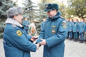 В севастопольском чрезвычайном ведомстве прошли праздничные мероприятия в преддверии Дня защитника Отечества