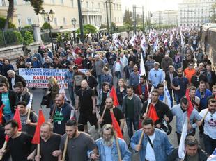 В Греции проходят репрессии против участников антивоенной антиимпериалистической демонстрации