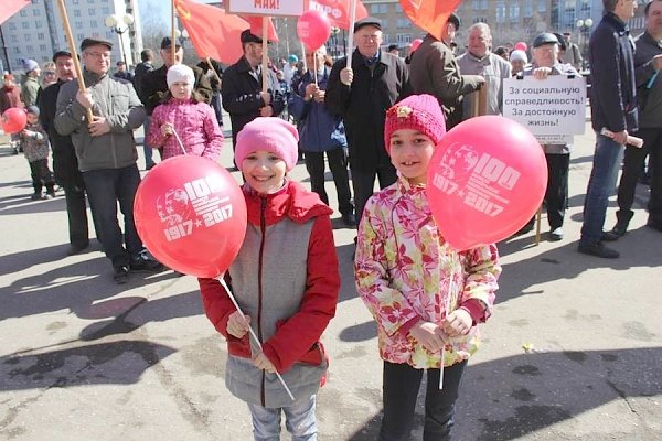 Красный Первомай в столице Коми