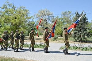 Армянск принял эстафету празднования столетия погранвойск