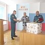 Ветерана пожарной охраны поздравили с юбилеем