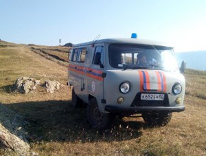 В крымских горах спасатели оказали помощь туристам