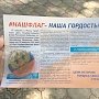 Детям в Симферополе раздали светоотражающие брелоки с триколором