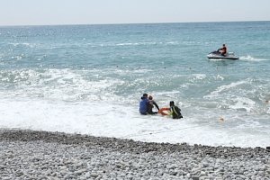 В Бахчисарайском районе оказана помощь на воде