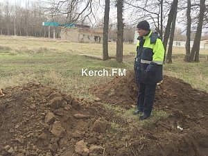 В Керчи на Пошивальникова нашли мину времен ВОВ