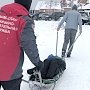 В горах спасают жертв зимнего отдыха