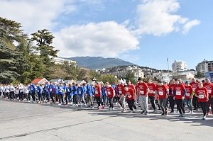 В Ялте прошёл «Народный забег»