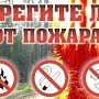 МЧС: Экстренное предупреждение о высокой пожарной опасности в Крыму 10-12 апреля