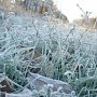 Экстренное предупреждение о заморозках в ночное время и утром 19-21 апреля в Крыму