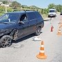 На дороге Судак-Алушта автомобиль выехал за пределы проезжей части и оказался в кювете