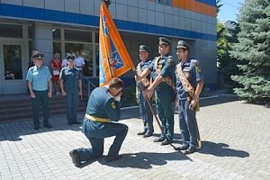 В ГУ МЧС России по городу Севастополю чествовали Анатолия Попова – первого заместителя начальника – завершающего службу в МЧС по выслуге лет