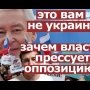 Арест Навального, обыск у Гудкова. Кому нужен этот маразм?