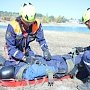 На Симферопольском водохранилище ликвидировали условную ЧС