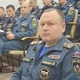 Личному составу представлен новый первый заместитель начальника Главного управления МЧС России по городу Севастополю