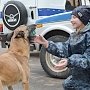 Стражи порядка исполнили детскую мечту: 12-летняя девочка из Джанкоя накануне Нового года на один день стала «хозяйкой» настоящих полицейских собак