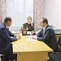 Сергей Трофимов провел ряд рабочих встреч в Сакском районе