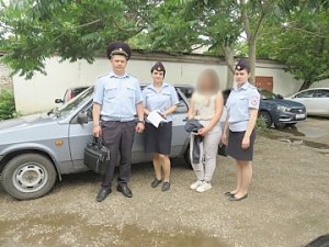 Красноперекопские полицейские в течение суток нашли и вернули домой юную беглянку