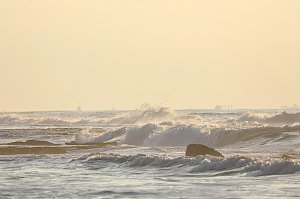 В Евпатории резко похолодала морская вода