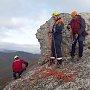 Спасатели сняли мужчину с горы Таракташ в районе Судака