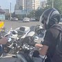 Сотрудники мотовзвода ГИБДД Севастополя поддержали проведение общегородской профилактической акции «Севастополь – за трезвое вождение!»